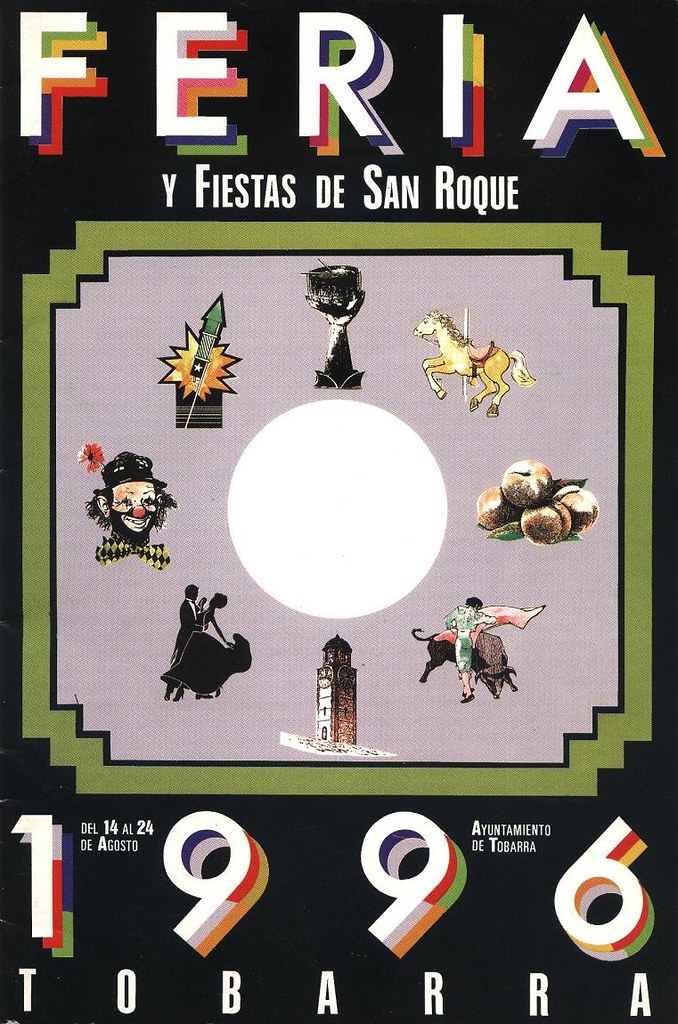 Feria y fiestas en honor a San Roque 1996 Tobarra
